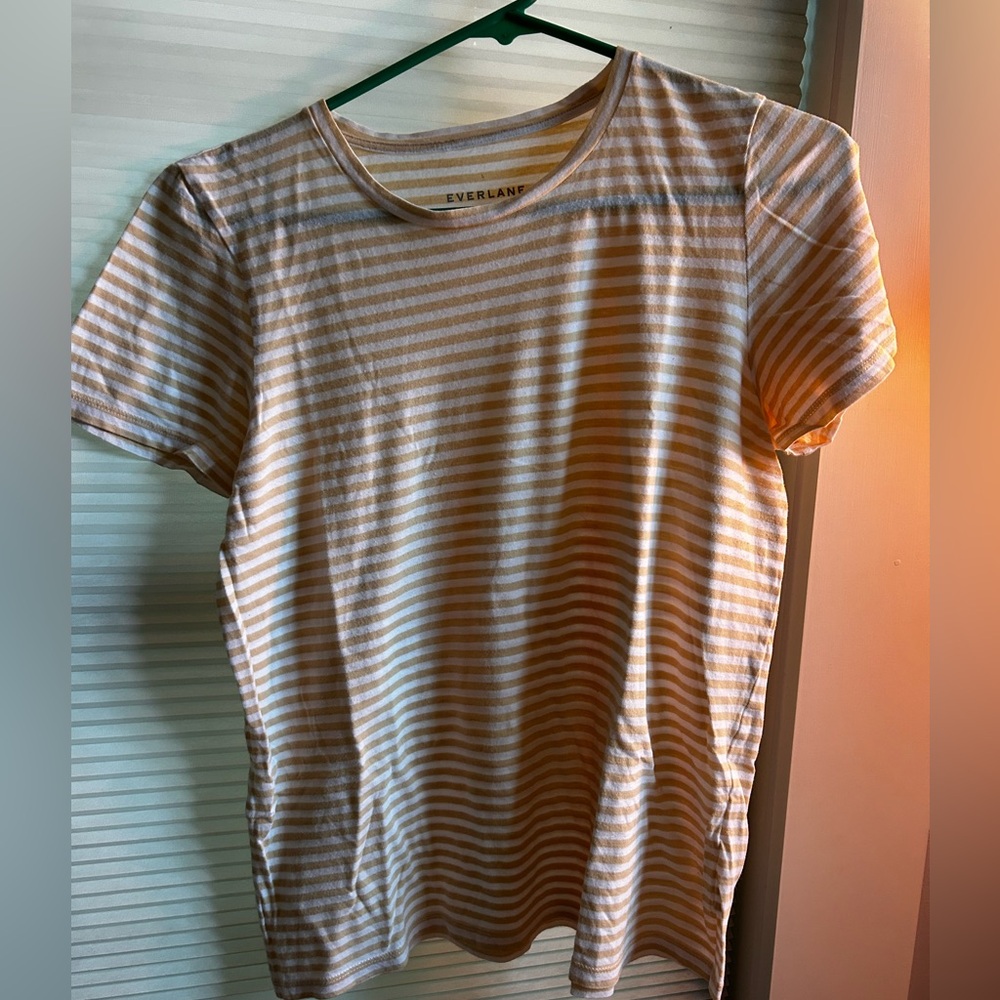 Everlane Striped Cotton Tee